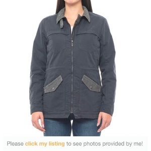 Women’s Toad&Co Corbett Canvas Jacket Blue Size Small